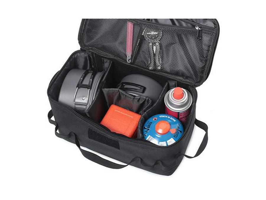 Multifunctional Folding Portable Camping Picnic Tableware Storage Duffel Bag