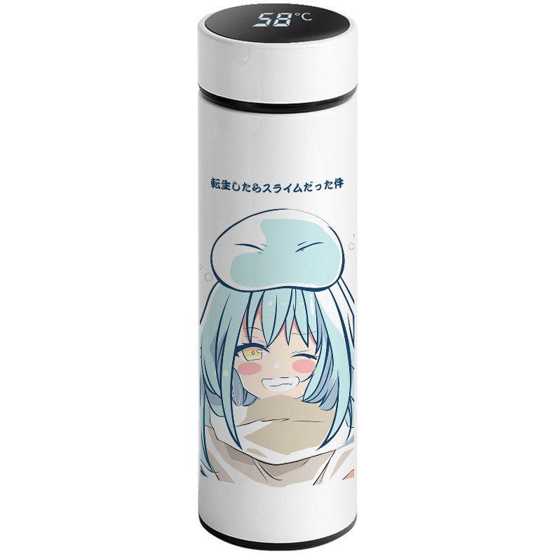 That Time I Got Reincarnated as a Slime. Smart thermos cup Two-dimensional water cup peripheral animation touch temperature