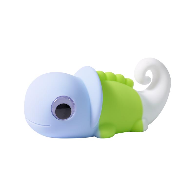 Chameleon Silicone Night Light Soft Nursery Nightlight,Rechargeable Dimmable LED Squishy Novelty Animal Bedside Lamp,Kid Gifts