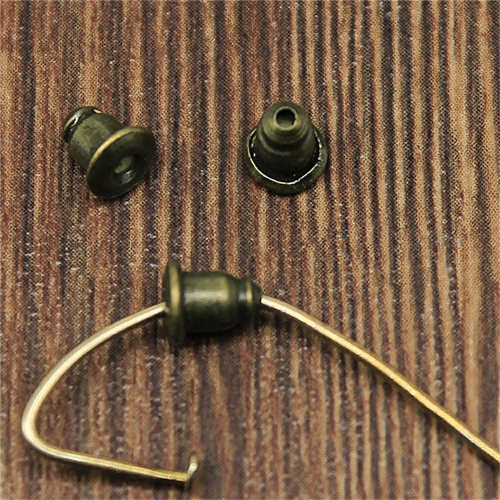 Clear Rubber Earring Backs Safety Stoppers For Stud Earrings Ear Hooks Studs