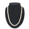 Pearl Diameter 7.8-0.3"" Length 18.1"" Necklace Pearl white Women Used