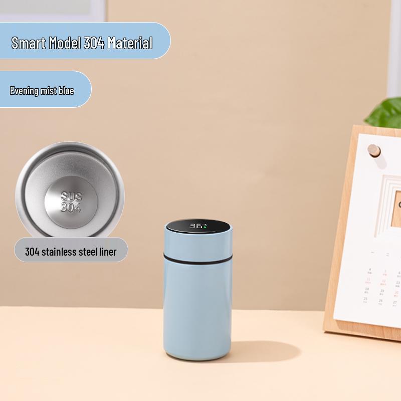 Smart 200ml Portable Insulated Ceramic Cup with Logo Engraving