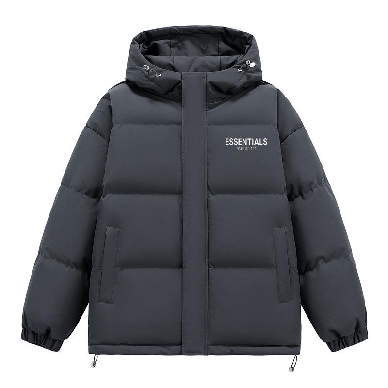 

Men s Winter 2025 Hooded Cotton Jacket - Thick, Warm, Cold-Proof Outerwear for Autumn & Winter XL