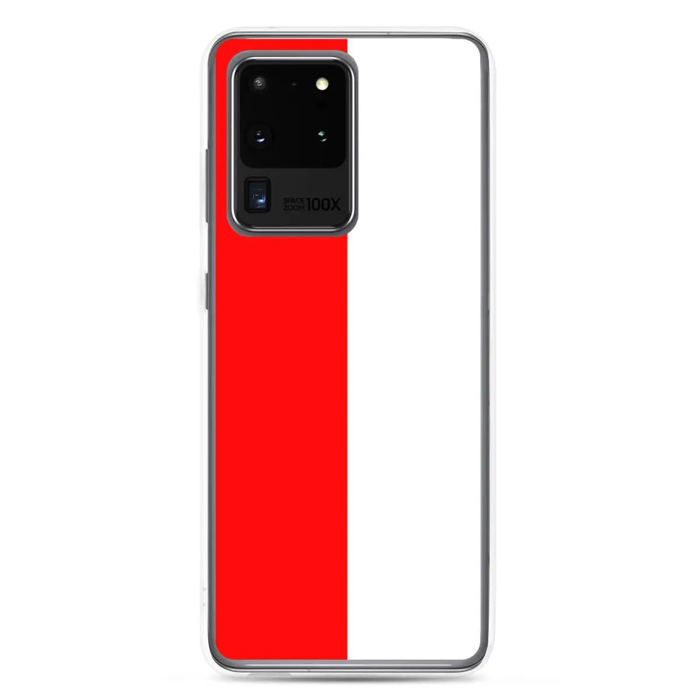 Coque Téléphone – Samsung – Galaxy S20 – Drapeau Indonésie – Souple – Multicolore