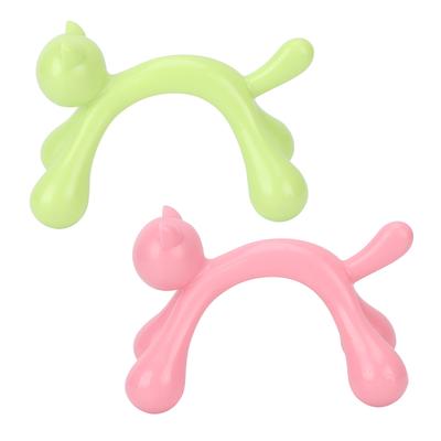 Massage Tool Safe Odorless ABS Material Kitten Shape Ergonomic Design Light Portable Pressure Point 