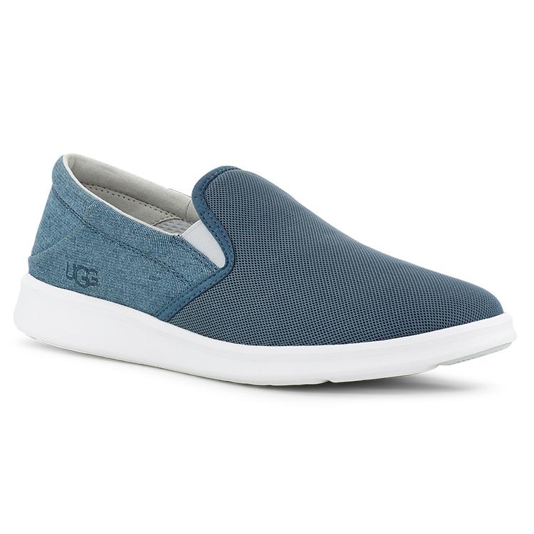 UGG Sheldon Fabric Casual Shoes Men's Sea Blue 1124893-PFCB