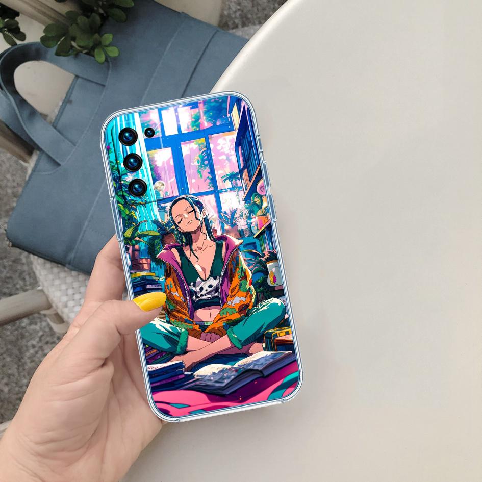 FM41 One Piece Nico Robin Case for Motorola E13 E15 E20 E22 E22I E22S E30 E32 E40 E7 E7I G Plus Power Play Stylus G22 G14