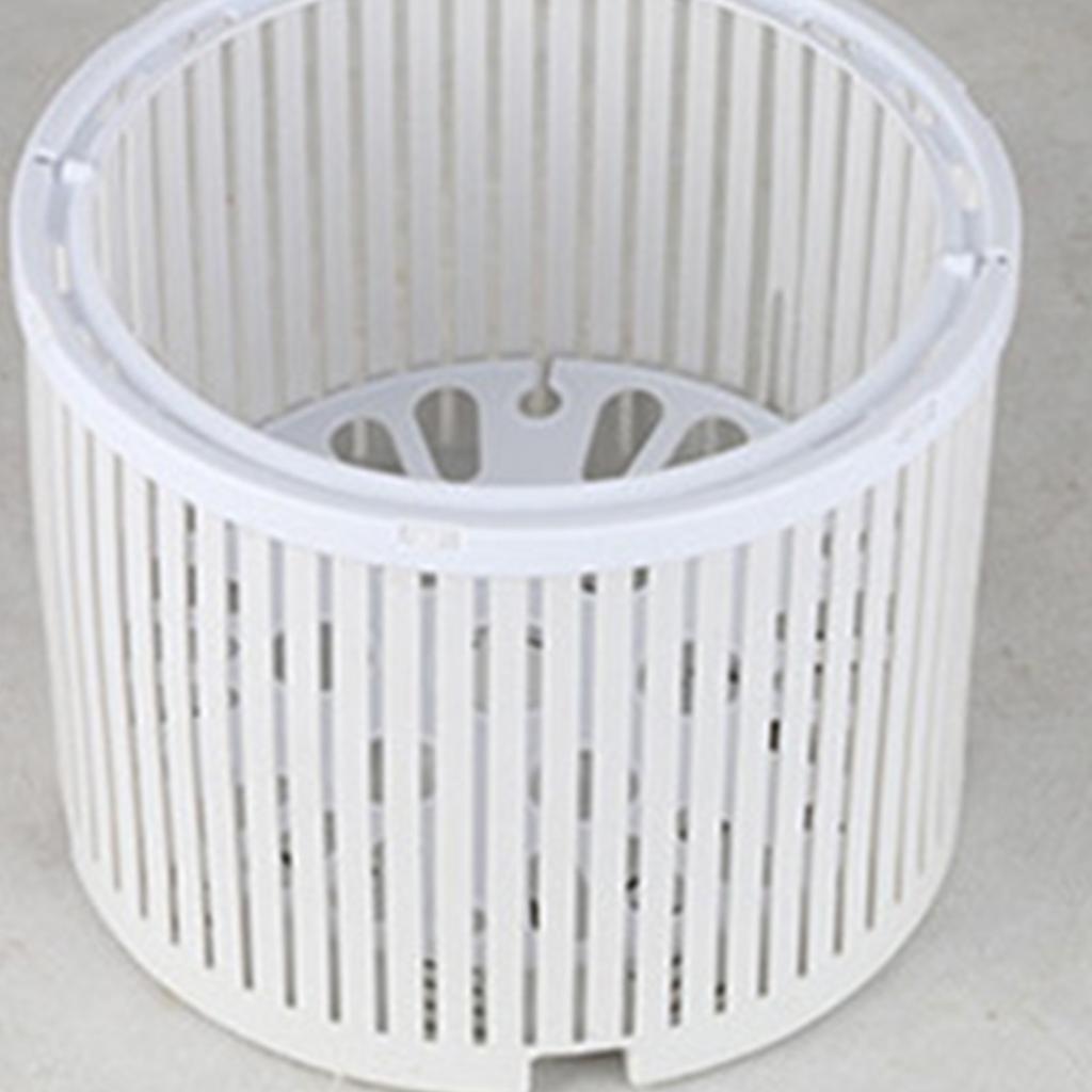 Portable Small Washing Machine, Mini Compact Single Tub Washer with Spin Cycle Basket Drain Hose for Camping Apartments Dorms