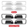 For Toyota Corolla Cross Xg10    2024 2025 Hybrid Car Inner Door Handle Bowl Cover Trim 3d Trims Accessories