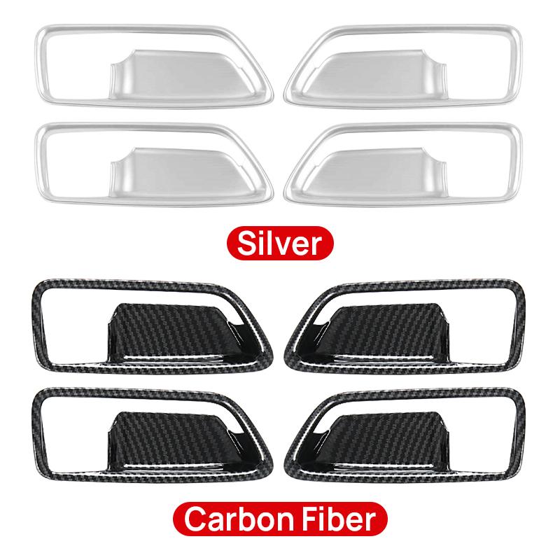 For Toyota Corolla Cross Xg10    2024 2025 Hybrid Car Inner Door Handle Bowl Cover Trim 3d Trims Accessories