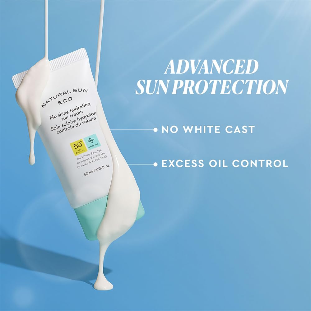 The Face Shop All No Shine Hydrating Sunscreen Spf 50+ Pa++++ With Uva/B Protection, No White Cast, Water Resistant, Lightweight Korean Sunscreen F