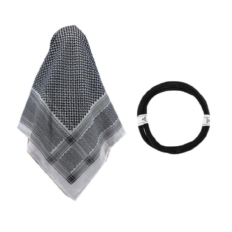 

Arab Scarf Male Tactically Scarf Religious Dustproof Kerchief Multi Functional