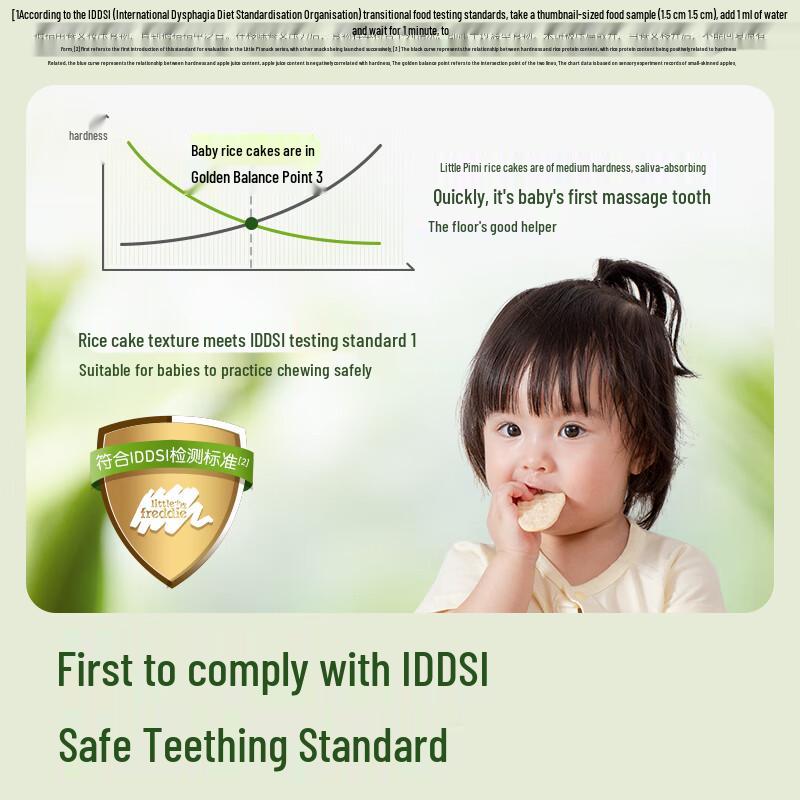 Little Freddie Infant Teething Rice Cakes