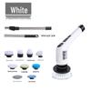 7-in-1 Cordless Electric Spin Scrubber with Retractable Long Handle.