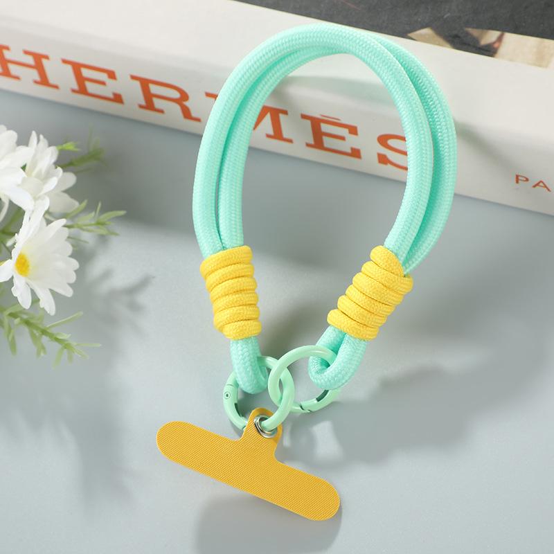 

Милый карамельный цветной ремешок для телефона с цепочкой, ремешок для сотового телефона, шнурок с защитой от потери, летняя цепочка, ювелирные изделия, ремешки для телефона, подвесной аксессуар