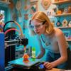Клей-олівець для 3D-принтера для гарячої платформи, 6 штук, Приладдя для рукоділля, Клейова основа для 3D-принтера для хобістів, Домашня майстерня, Творці, DIY