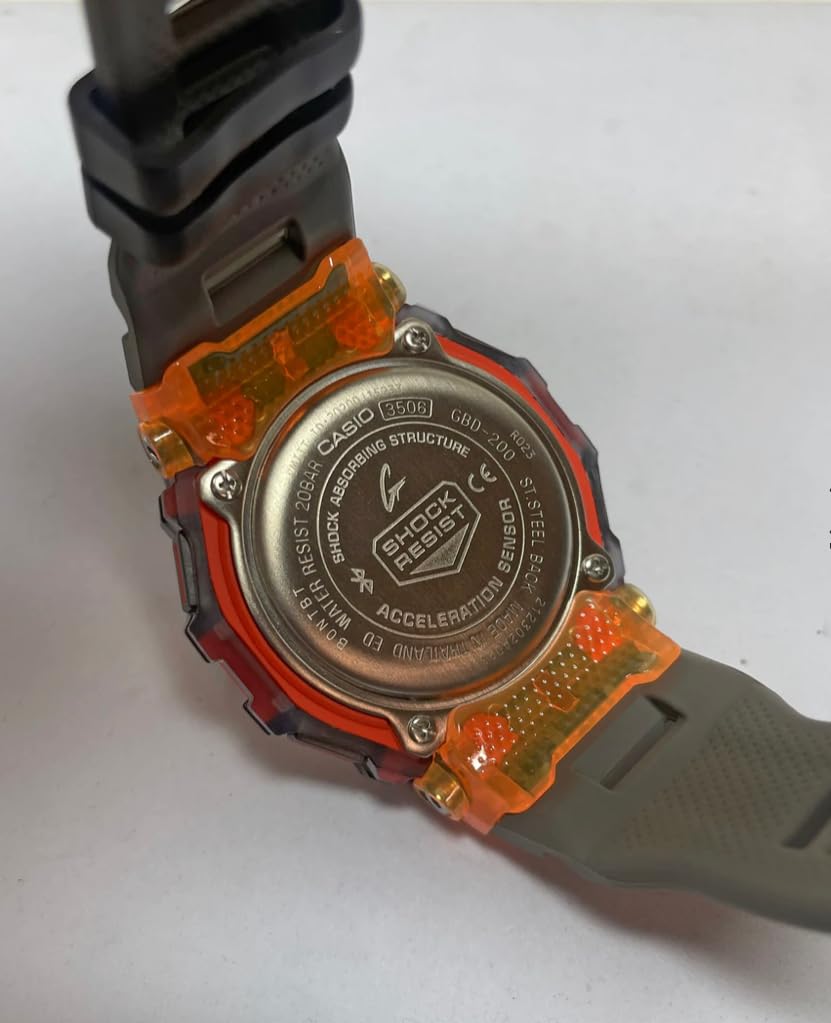 CASIO Watch Overseas Model G-SHOCK GBD-200SM-1A5 Herre [Artikel]