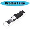Handfree Luggage Strap with Metal Buckles Travel Suitcase Strap Belt Travel Accessories for Women Men