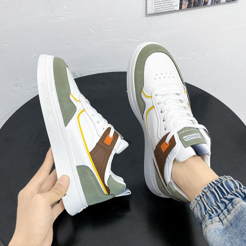 Men's Shoes, New Breathable Low Top Board Shoes, Men's Casual Shoes, Versatile Flat Shoes