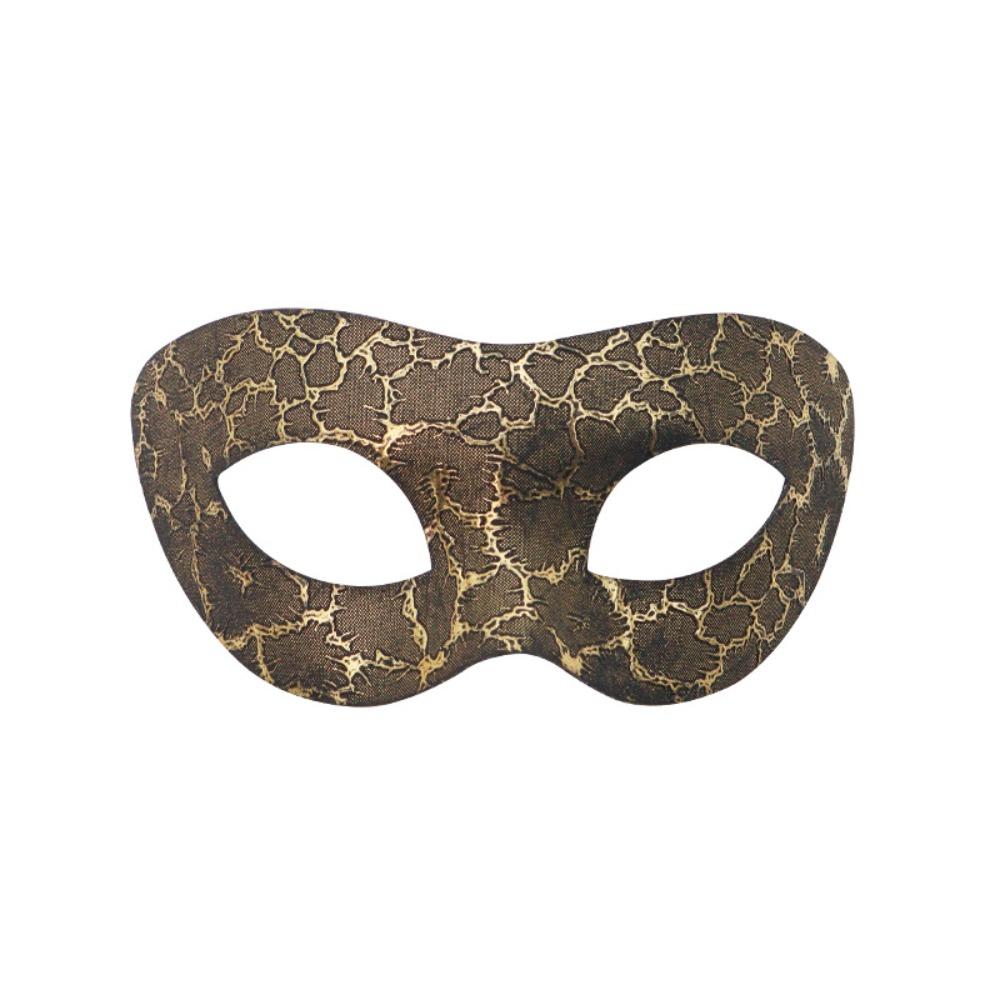 

Durable Jazz Mask Plastic Half Face Mask Retro Halloween Masks Women Style L