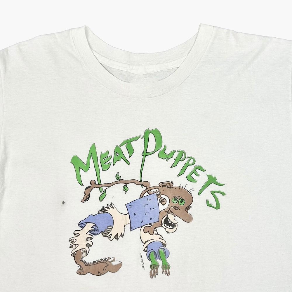 Meat Puppets T-Shirt Cotton White Men Size S to 4XL BL983
