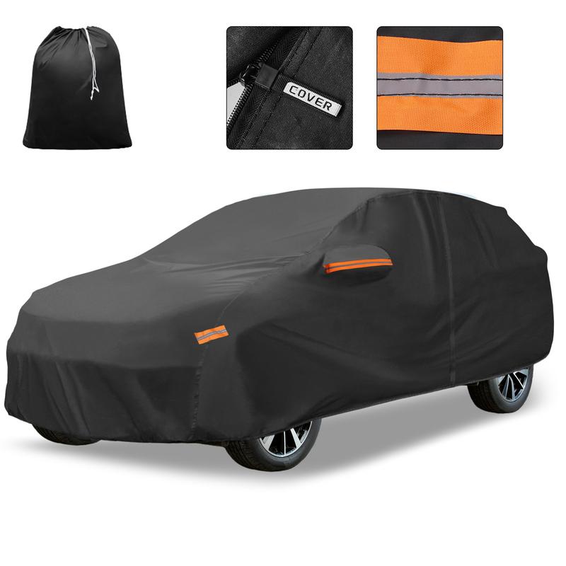 Motoforti Car Cover for Nissan X-TRAIL 2010-2025 210D-PU Outdoor Full Car Cover All Weather with Door Zipper