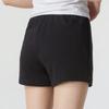 Puma Solid Color Running Training Mid Waist Casual Shorts Women Shorts Black 628042-01