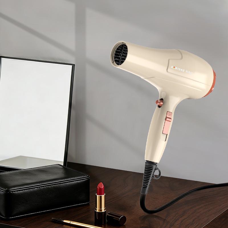 Oulieshi 2000W Professional Hair Dryer: High Power, Constant Temperature, Quick Dry for Salon Hair Care. бежевый