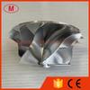B58 reverse 58.00/76.13mm 7+7 blades LEP style ,high performance turbo milling/aluminum 2618/billet compressor wheel
