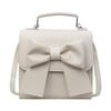 Backpack women's 2025 new summer high-end niche design Korean bow light travel backpack