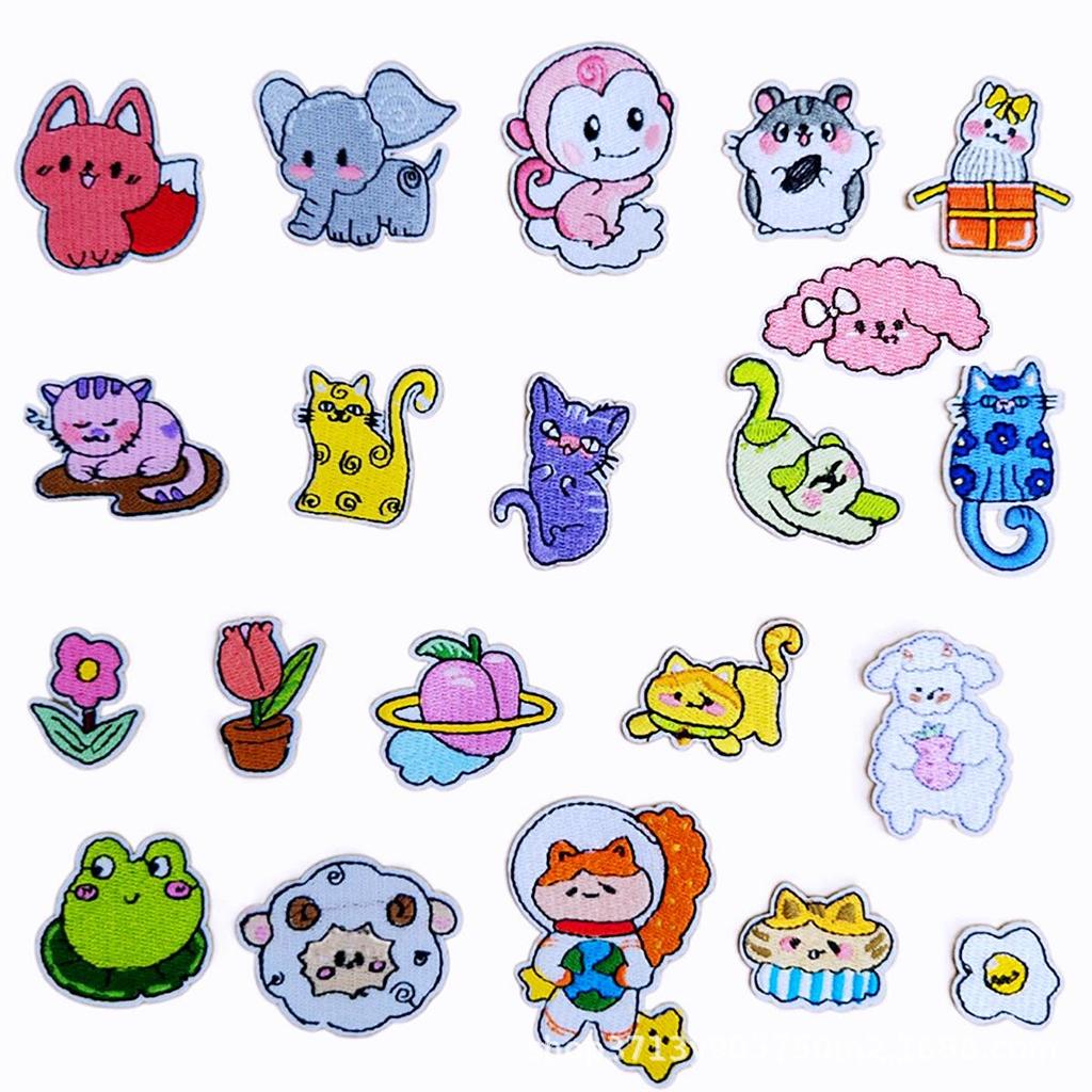 Children's Animal Embroidery Patches for Clothing Decoration