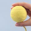Sisal Balls Cat Toy Cat Interactive Toy Cat Scratcher Toy Balls Kitten Balls Toy