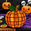 Halloween Decorative Pumpkin Lights LED Battery Operated Lamps Figurine Illuminated For Thanksgiving Fall Tabletop Bedroom