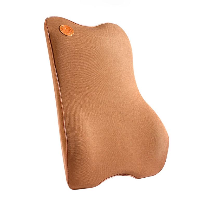 Luxury Waist Backrest Lumbar Support Cushion Auto Seat Travel Relax Head Waist Support For Memory