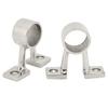 2Pcs Marine Boat Hand Rail Fitting Center Support Bracket Stanchion Stainless Steel for 1in Tubing