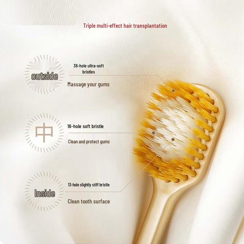 Ebisu 65-Hole Comfort Wide Head Toothbrush