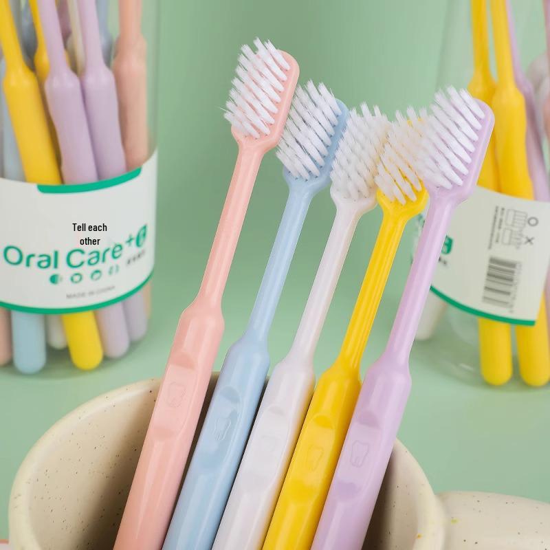 Newcomer Discount: Soft Bristle Adult Household Toothbrush - Family Pack