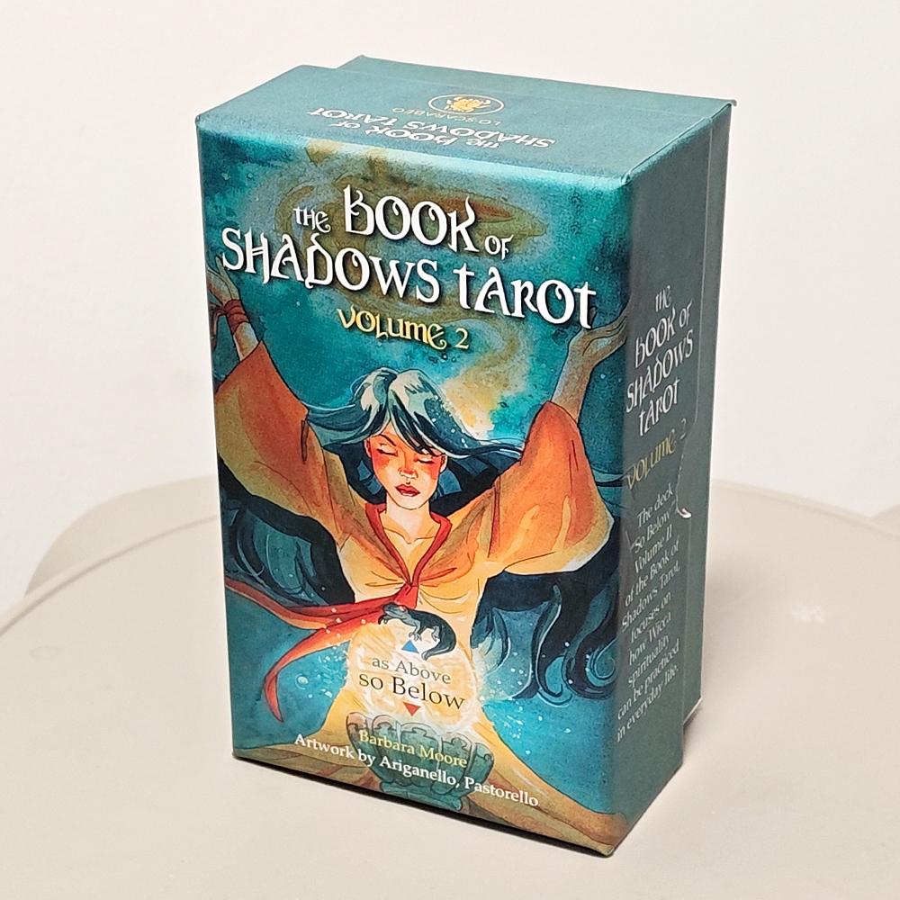 12*7cm Book of Shadows Tarot Volume 2: So Below – Modern Wiccan Tarot Deck, 78 Cards for Everyday Magic, Packed In Rigid Box