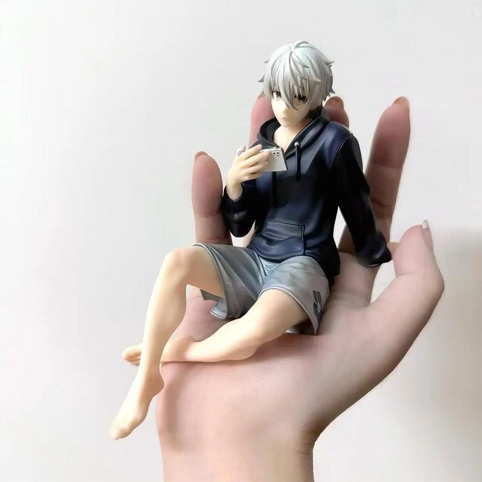 Nagi Seishiro Anime Figure - Sitting Pose Action Figurine Cute Collection Decoration Model Doll for Anime Gifts