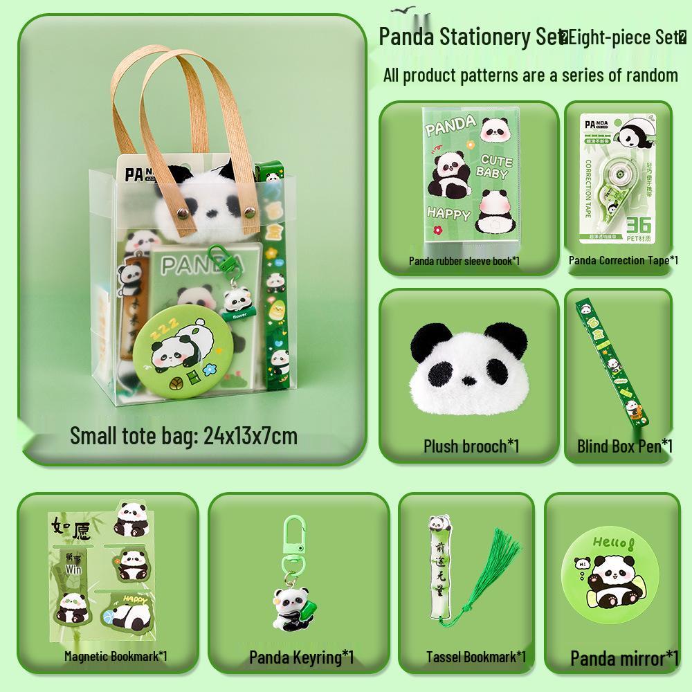 Panda Stationery Gift Box: Student Back-to-School Reward & New Year's Gift Set