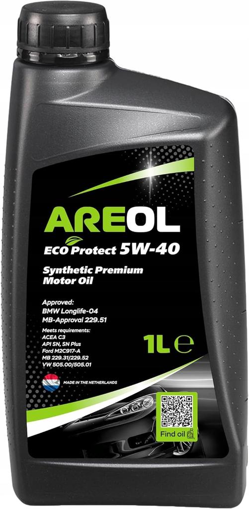 Areol eco protect 5w-40 olej silnikowy 1l