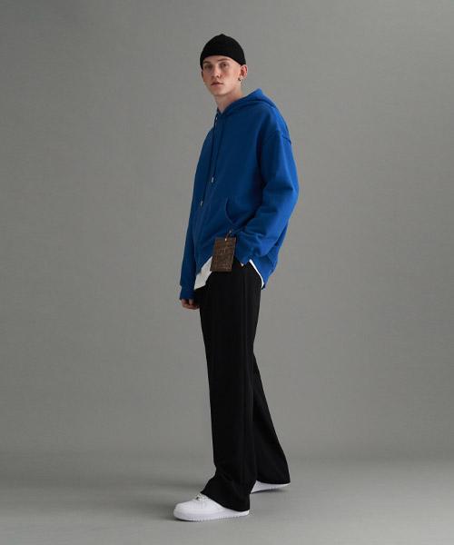 DENIVEL Men'S Wool Wide Pants