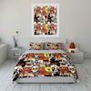 Cute Cartoon Pets Pattern Bedding Duvet Cover Set Duvet Cover Pillowcases  (1*Duvet Cover 2*Pillowcases, without duvet insert)