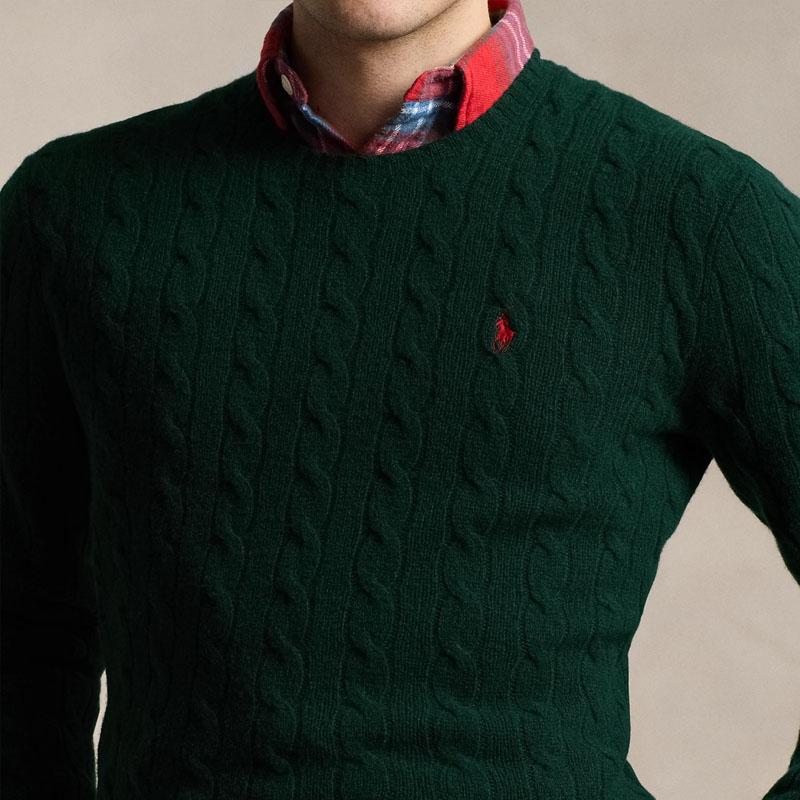 Polo Ralph Lauren FW22 Sweater Men's Green MNPOSWE16821256-300
