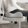 Seat Cushion with Separate Backrest Memory Foam Cushion with Back Support Office Chair Cushion for Sciatica Relief Lumbar Support Car Travel Use