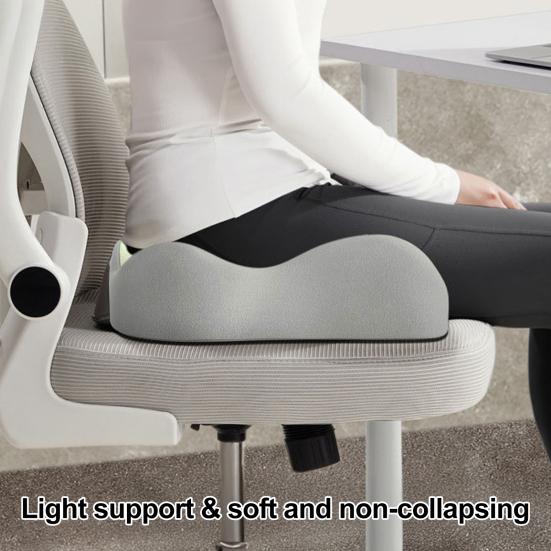 Подушка сиденья с отдельной спинкой Подушка из пены с эффектом памяти с поддержкой спины Подушка для офисного кресла для облегчения ишиаса Поясничная поддержка Для использования в автомобиле во время путешествий E 2265₽