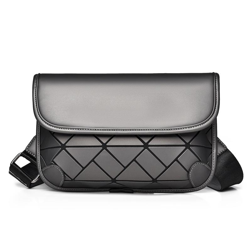 Plaid Brust Tasche Handy Tasche herren Umhängetasche Schulter Tasche