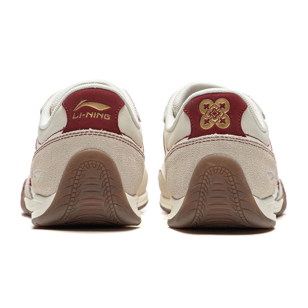 Li Ning Filin Boxing Cny Classic Versatile Fashion Retro Trendy Comfortable Slip Resistant Durable Lightweight Low Top Casual Shoes AGLW204-2