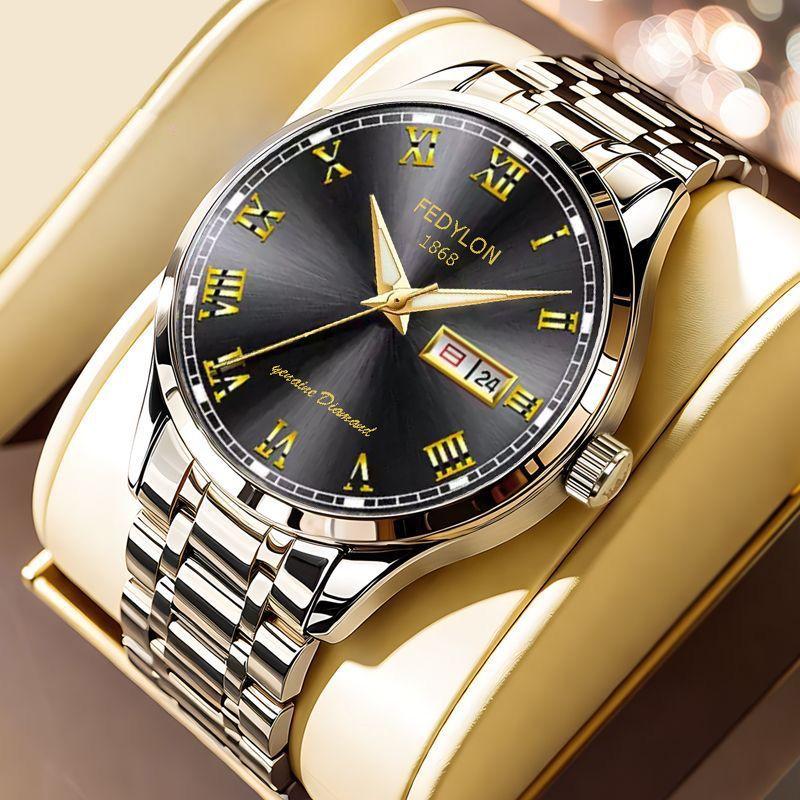 

Мужские часы Мужские часы кварцевые знаменитые студенческие часы со стальным ремешком водонепроницаемые полностью автоматические мужские часы модель mi iece