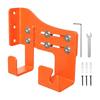 Chainsaw Holder Heavy Duty Wall Hanger Shed Chainsaw Organizer with Two Hook for Shed Garden Garage Workshop Chain Tool